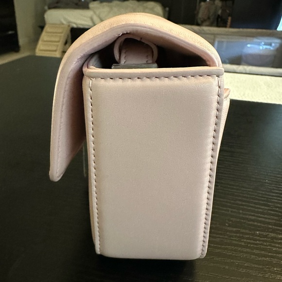 Givenchy Blush Crossbody Bag with Silver Clasp